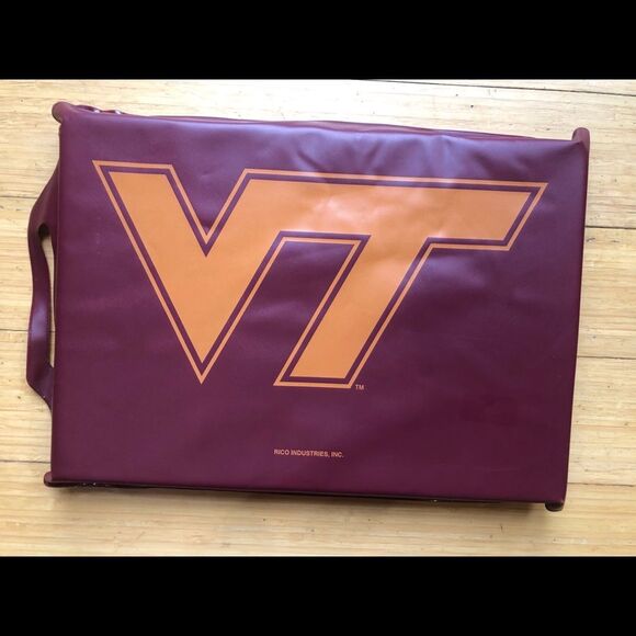 Virginia Tech Hokies 13.5" x 9.5" Bleacher Cushion - Picture 2 of 3